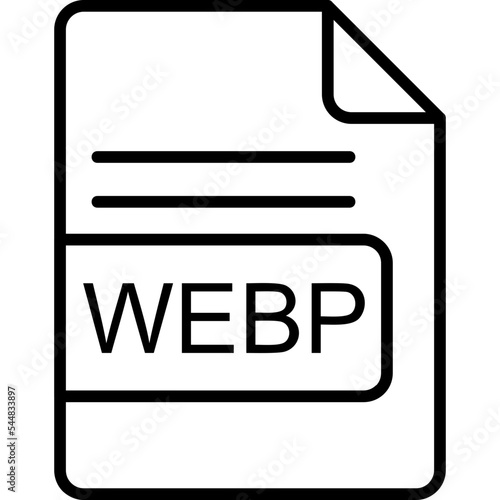 WEBP File Format Icon