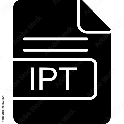 IPT File Format Icon photo