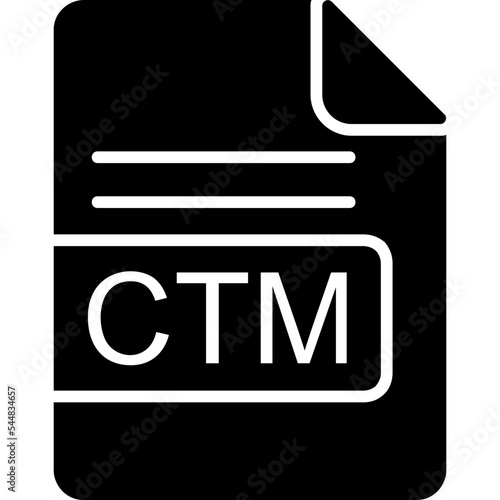 CTM File Format Icon photo