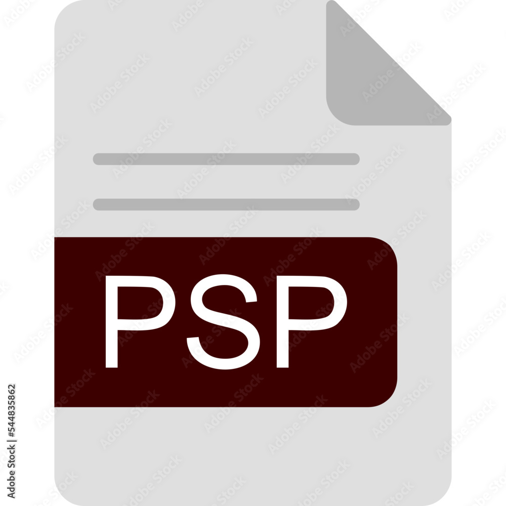 PSP File Format Icon PSP File Format Icon