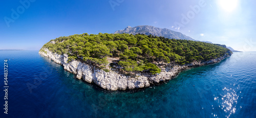 Fototapeta Naklejka Na Ścianę i Meble -  Beautiful view of the sea Makarska Croatia