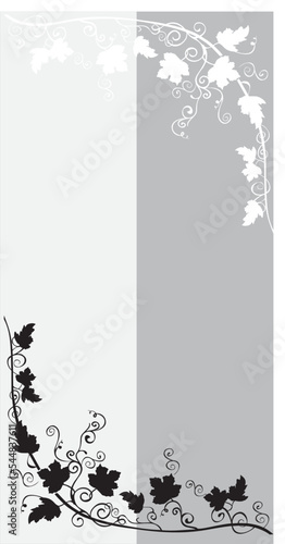 floral background with place for your text
