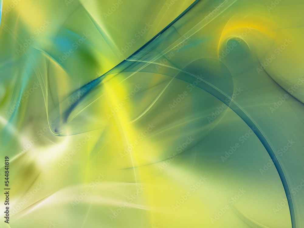 green abstract fractal background 3d rendering illustration green abstract fractal background 3d rendering illustration