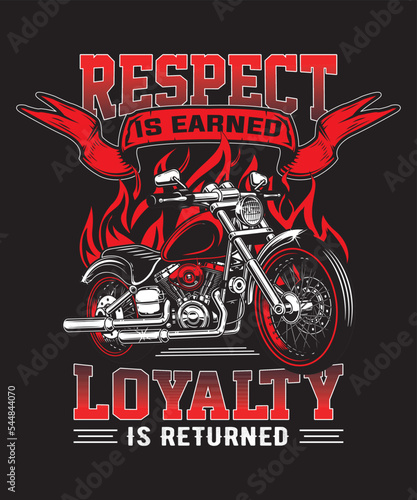 Bike lovers t-shirt design 