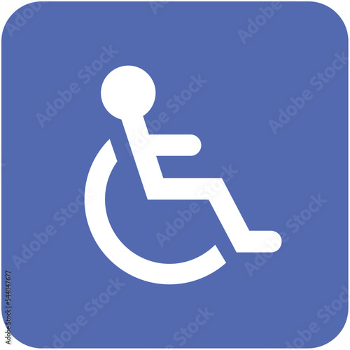 Handicap Vector Icon