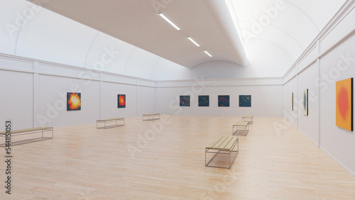 Art Museum Gallery Interior 20