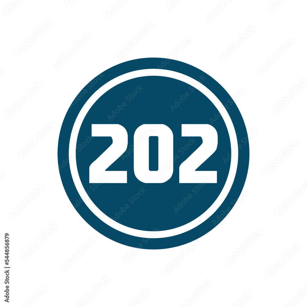 Numeric icon vector design templates Numeric icon vector design templates