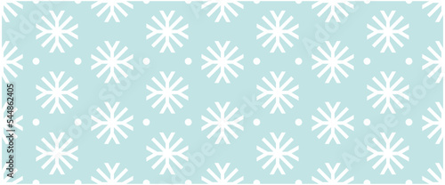 Snowflakes seamless pattern. Snowfall repeat backdrop. Winter holidays theme. Seamless background with snowflakes