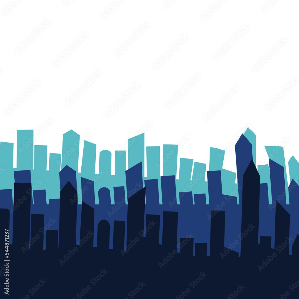 Fototapeta premium Cityscape, Modern building in the city skyline