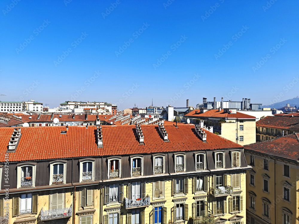 Torino vista dal balcone Torino vista dal balcone