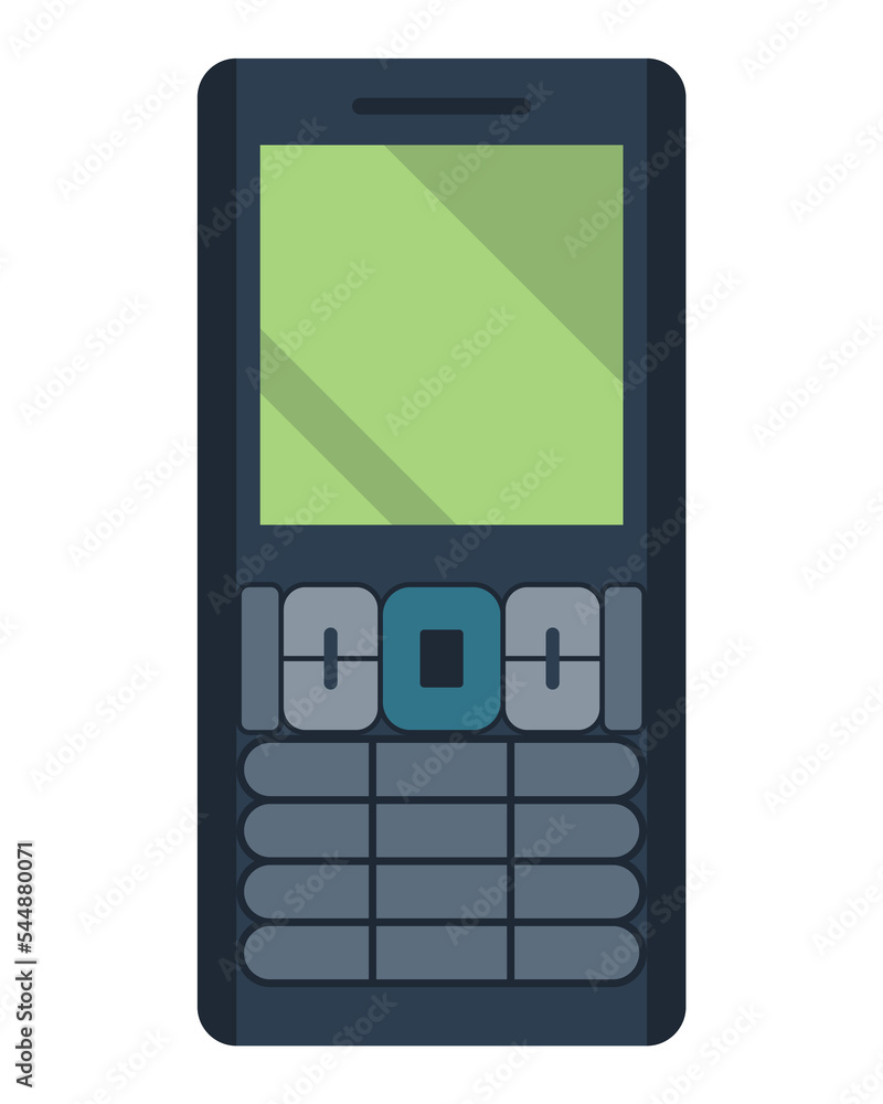 Step of evolution of phone. Last century communication device. Old mobile technology of phone. Gadget of past generation Step of evolution of phone. Last century communication device. Old mobile technology of phone. Gadget of past generation