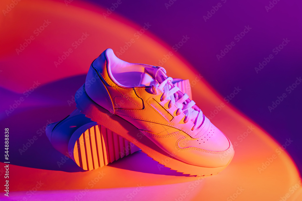 Neon orange reebok shoes new arrivals