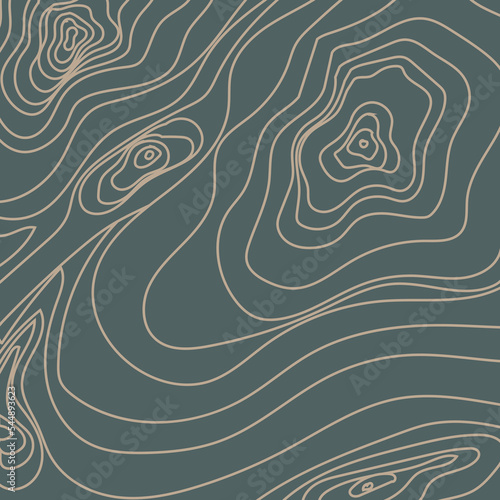 Abstract wavey green pattern background