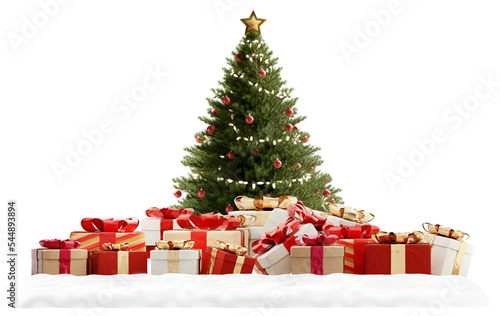 Christmas tree, green fir, ...