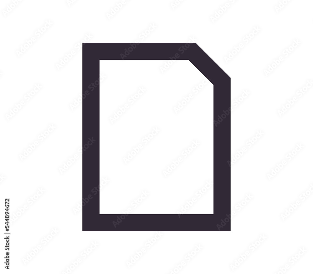 Mobile user interface navigation symbol and app icon simple outline linear.
Mobile user interface navigation symbol and app icon simple outline linear.