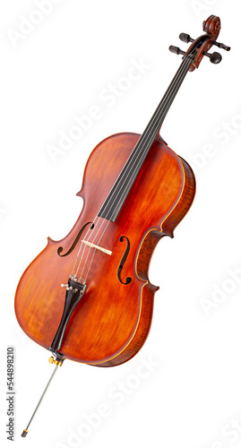 Billede på lærred Classical wooden cello
