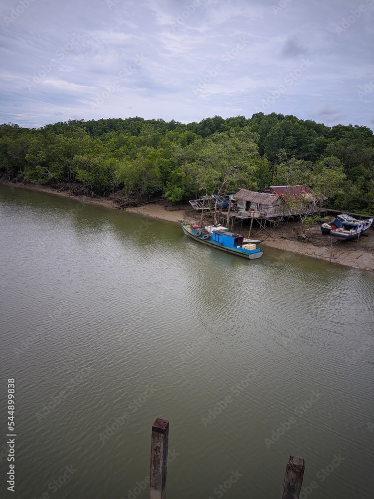 boats on the river