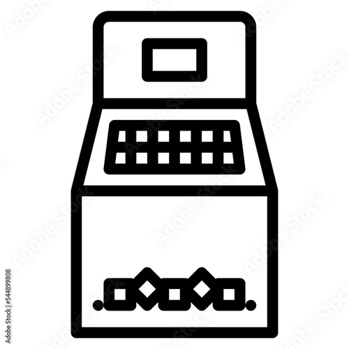 ice maker household appliance icon