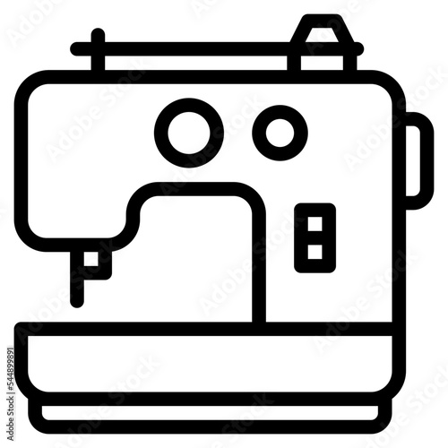 sewing household appliance machine icon
