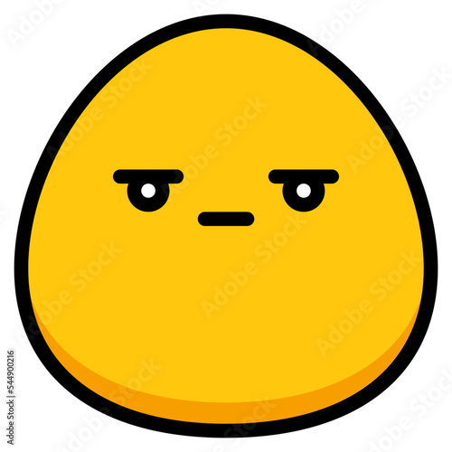 confused wonder unhappy emoji icon