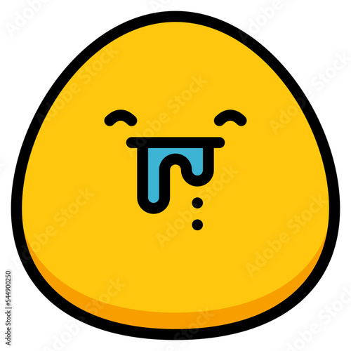 drooling hungry stupid emoji icon