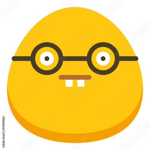 nerd sungrass geek emoji icon
