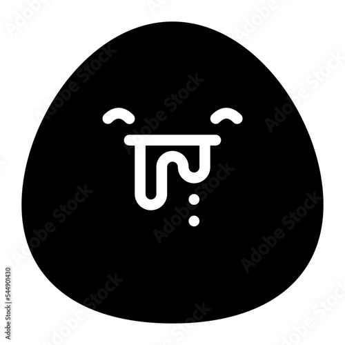 drooling hungry stupid emoji icon