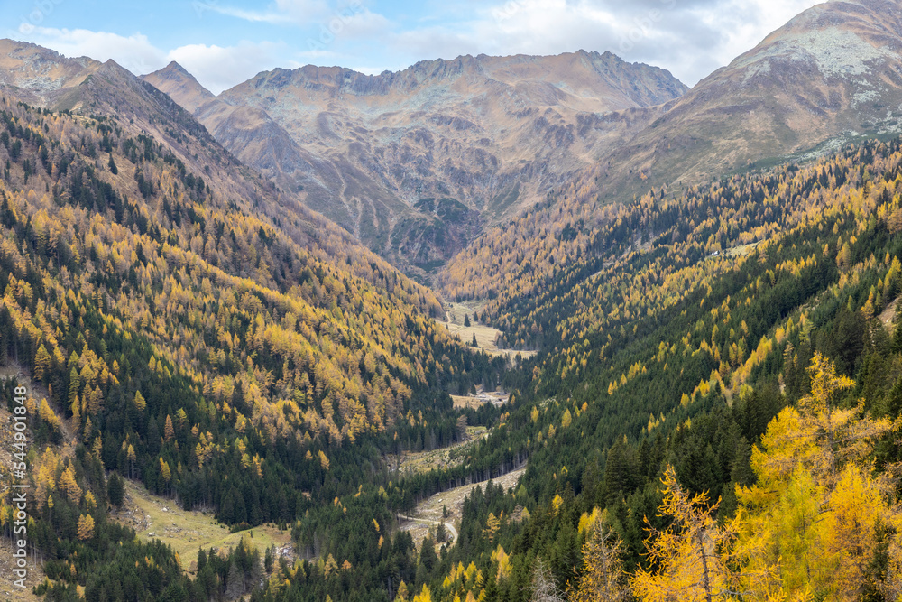nature park Soelktal in the Niedere Tauern range in Styria, Austria