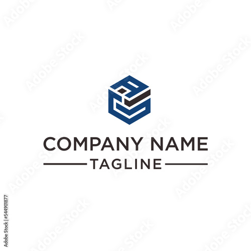 ALG hexagon logo design inspiration