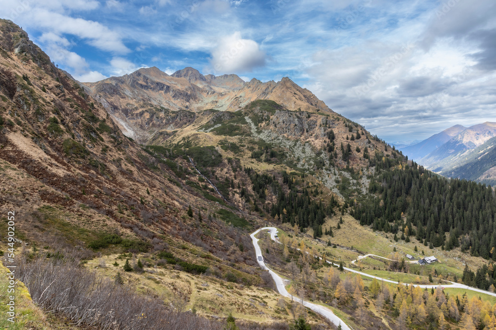 nature park Soelktal in the Niedere Tauern range in Styria, Austria