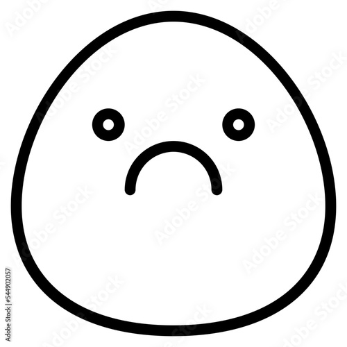 heartbroken sad emotional emoji icon