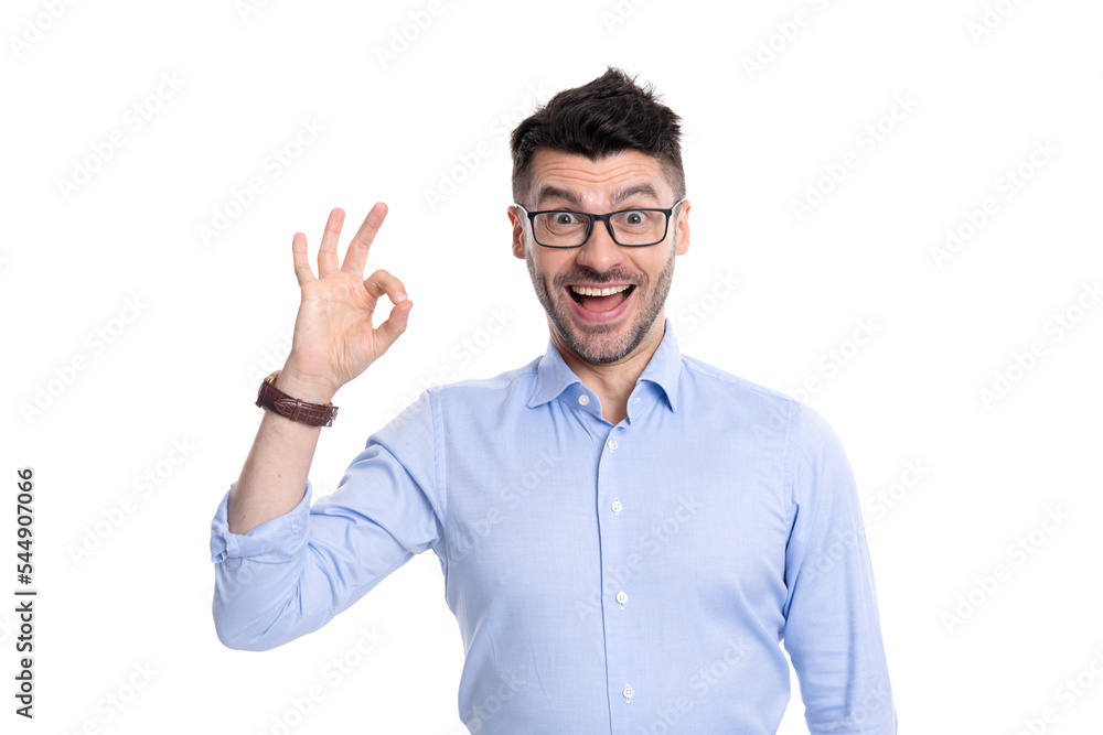surprised ceo man in studio. ok gesture of man ceo. adult ceo man in glasses showing ok gesture. surprised ceo man in studio. ok gesture of man ceo. adult ceo man in glasses showing ok gesture.