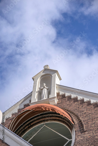 Ornaments On The Gerardus Majellakerk At Amsterdam The Netherlands 2019 photo