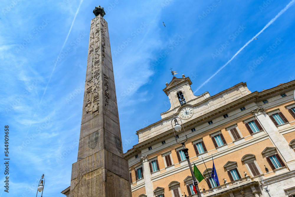 Roma, Palazzo Montecitorio e Palazzo Chigi