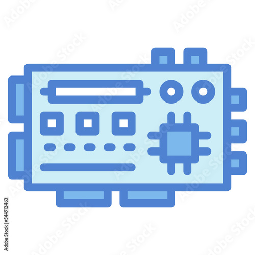 mainboard two tone icon style