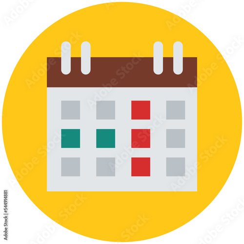 Calendar Vector Illustration