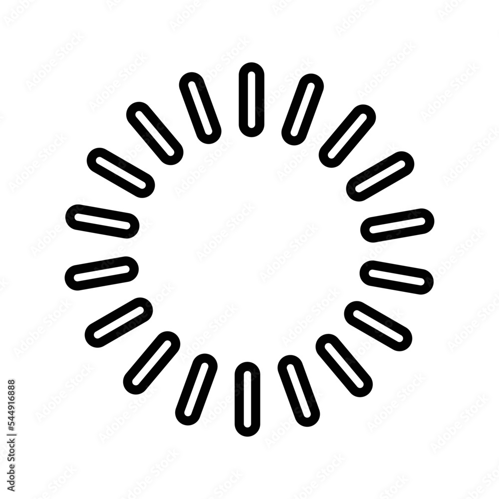 Download sign isolated on white background. Data loading bar. Load icon in flat design. Vector illustration. Download sign isolated on white background. Data loading bar. Load icon in flat design. Vector illustration.