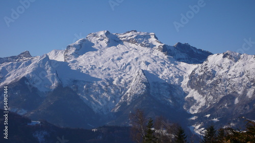 La Clusaz France Ski Blue Ski Piste Holiday Alps