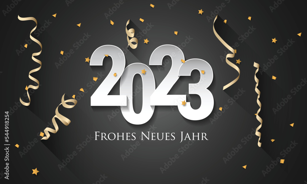 Neujahrsgruss 2023 - Frohes Neues Jahr