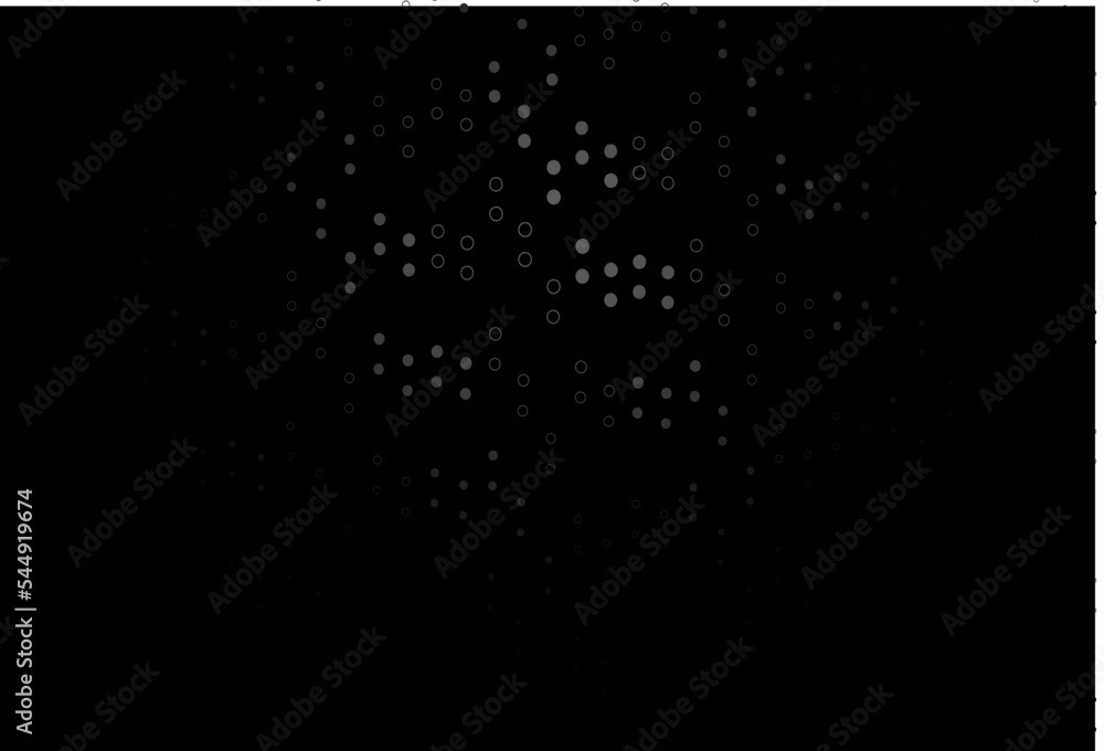 Dark Black vector backdrop with dots. Dark Black vector backdrop with dots.