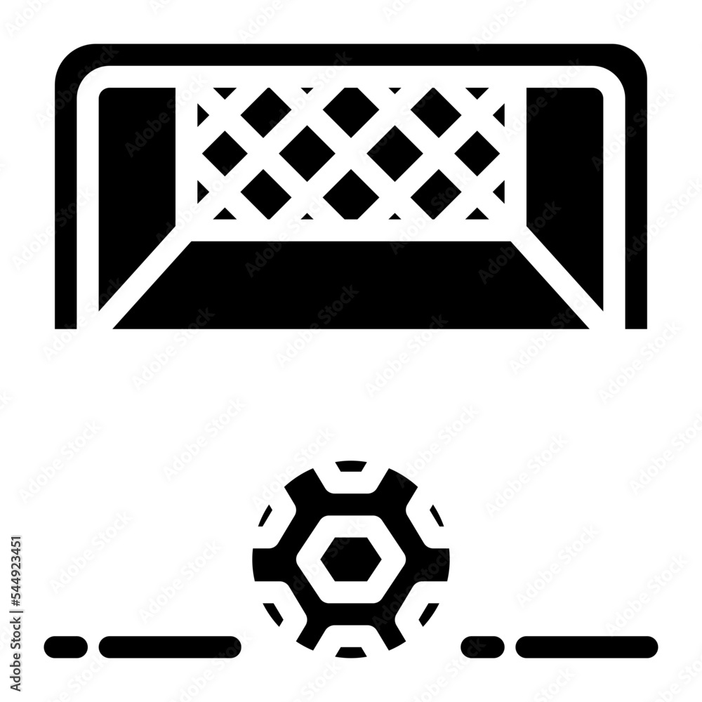 goal glyph icon style