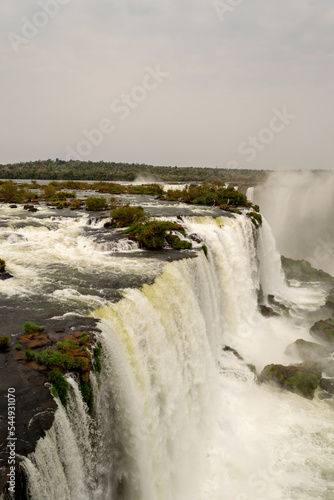 iguazu falls in argentina  brazil
