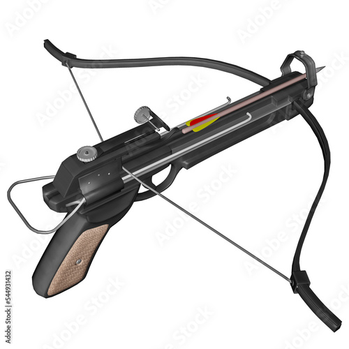 Fototapeta Hand crossbow - 3D render