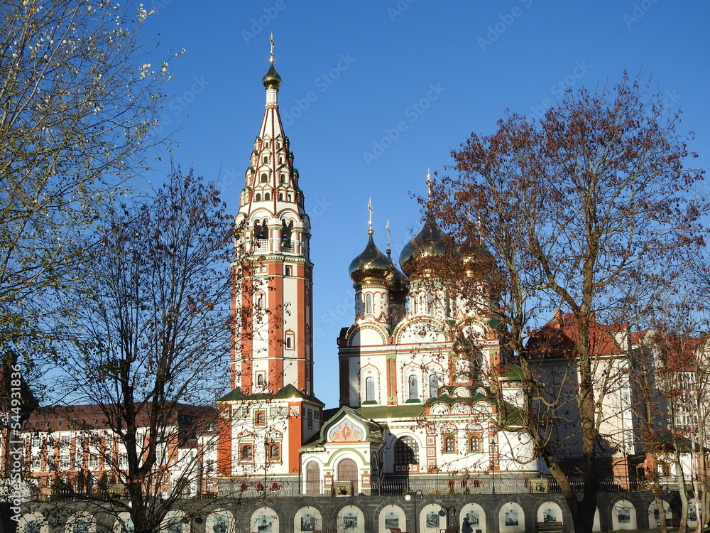 building in gusev, russia, former gumbinnen, eastern prussia
