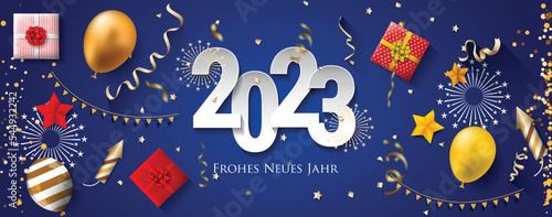 Neujahrsgruss 2023 - Frohes Neues Jahr