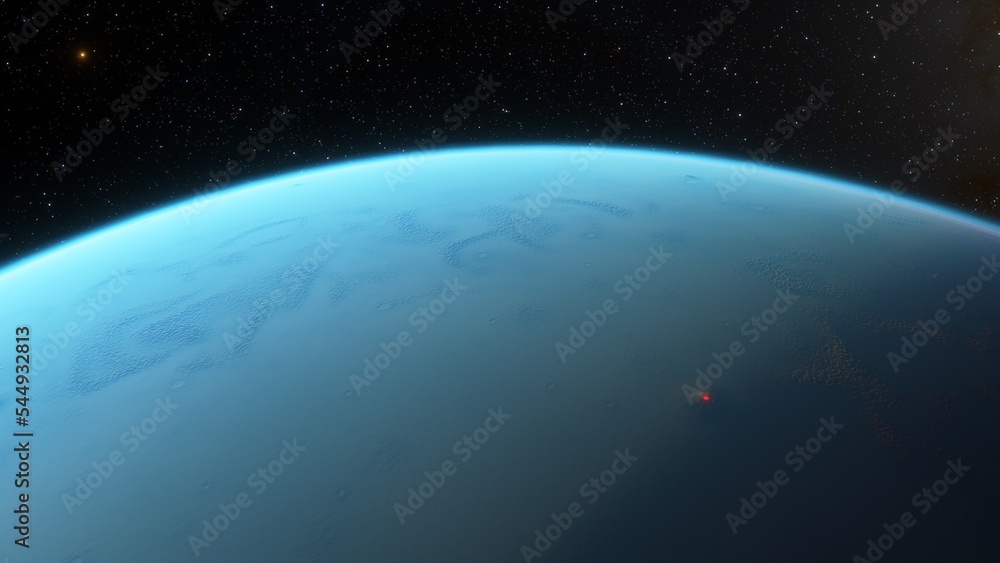 Obraz premium Planets and galaxy, science fiction wallpaper. Beauty of deep space. Billions of galaxy in the universe Cosmic art background 3d render 