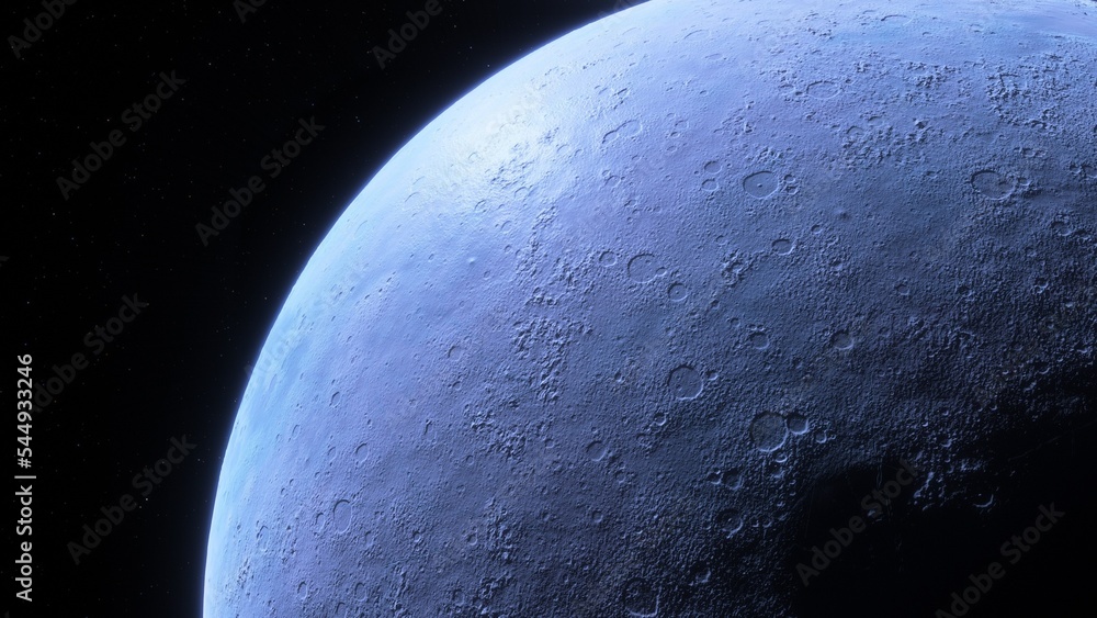 Obraz premium Abstract planets and space background