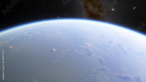 Fototapeta Naklejka Na Ścianę i Meble -  Abstract planets and space background