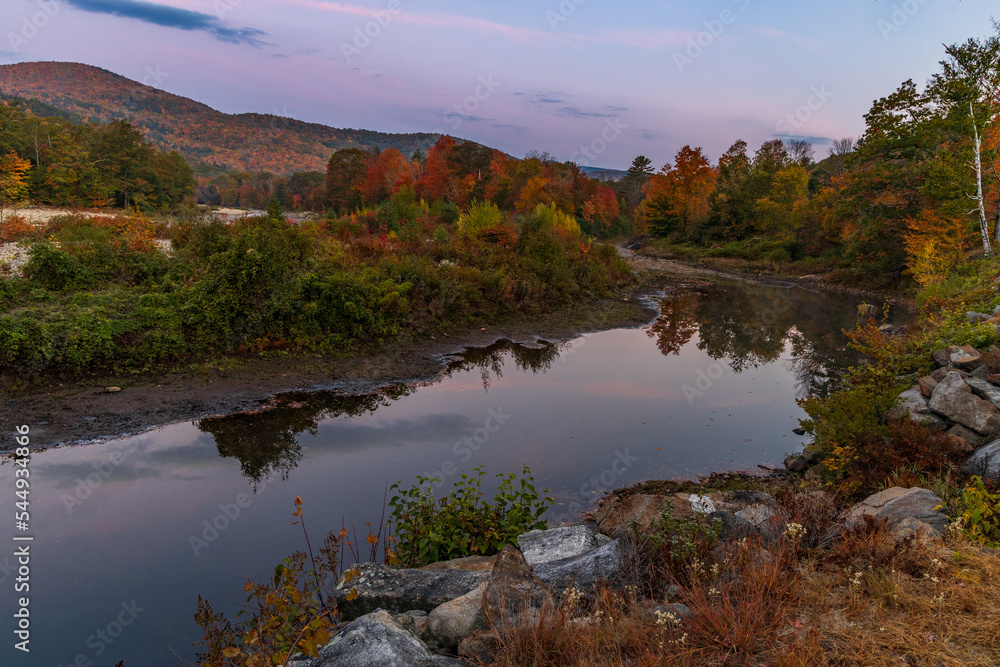 New Hampshire-Woodstock-Pemigewasset River