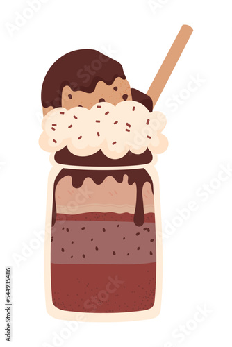 chocolate milkshake icon
